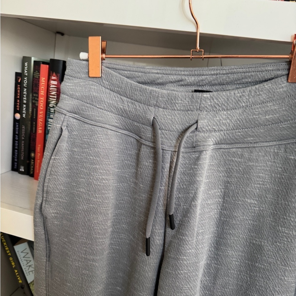 Prana grey pull on stretch classic joggers sweats sweatpants lounge active pants - Picture 2 of 5